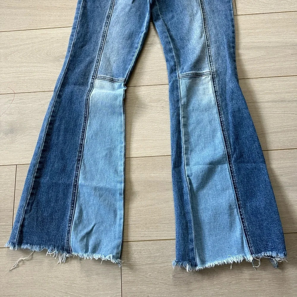 Harper Heritage Split Wash Flare Jeans size 27 - Picture 2 of 5